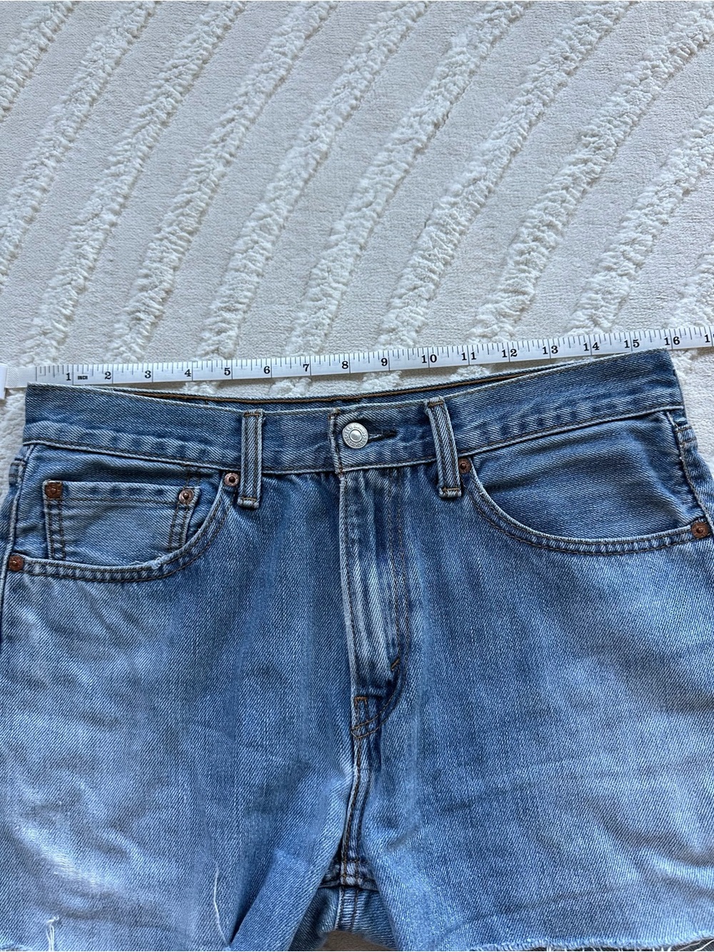 Levi's | 505 Denim Cutoff Shorts - Picture 9 of 11